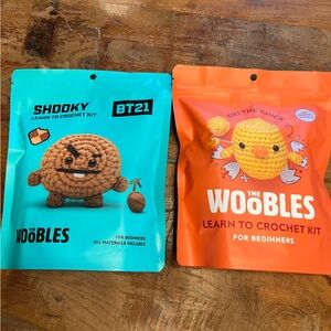 New in Original Packaging Woobles Crochet Kits